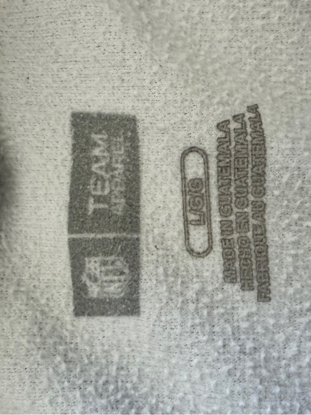 Team Apparel San Francisco 49ers Gray Pullover Hoodie with Red Logo - Picture 3 of 4